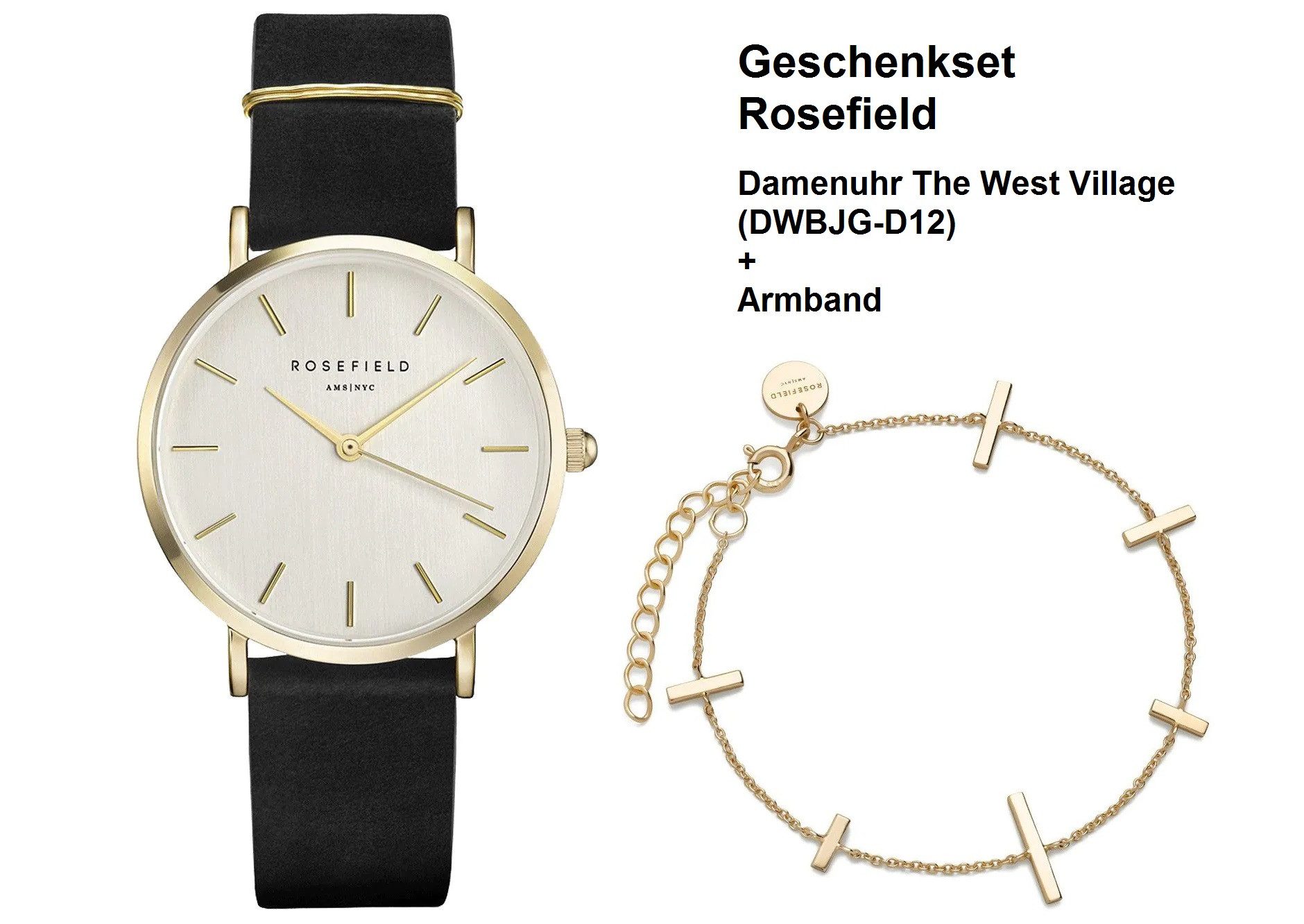 ROSEFIELD Quarzuhr Rosefield West Village mit günstig online kaufen