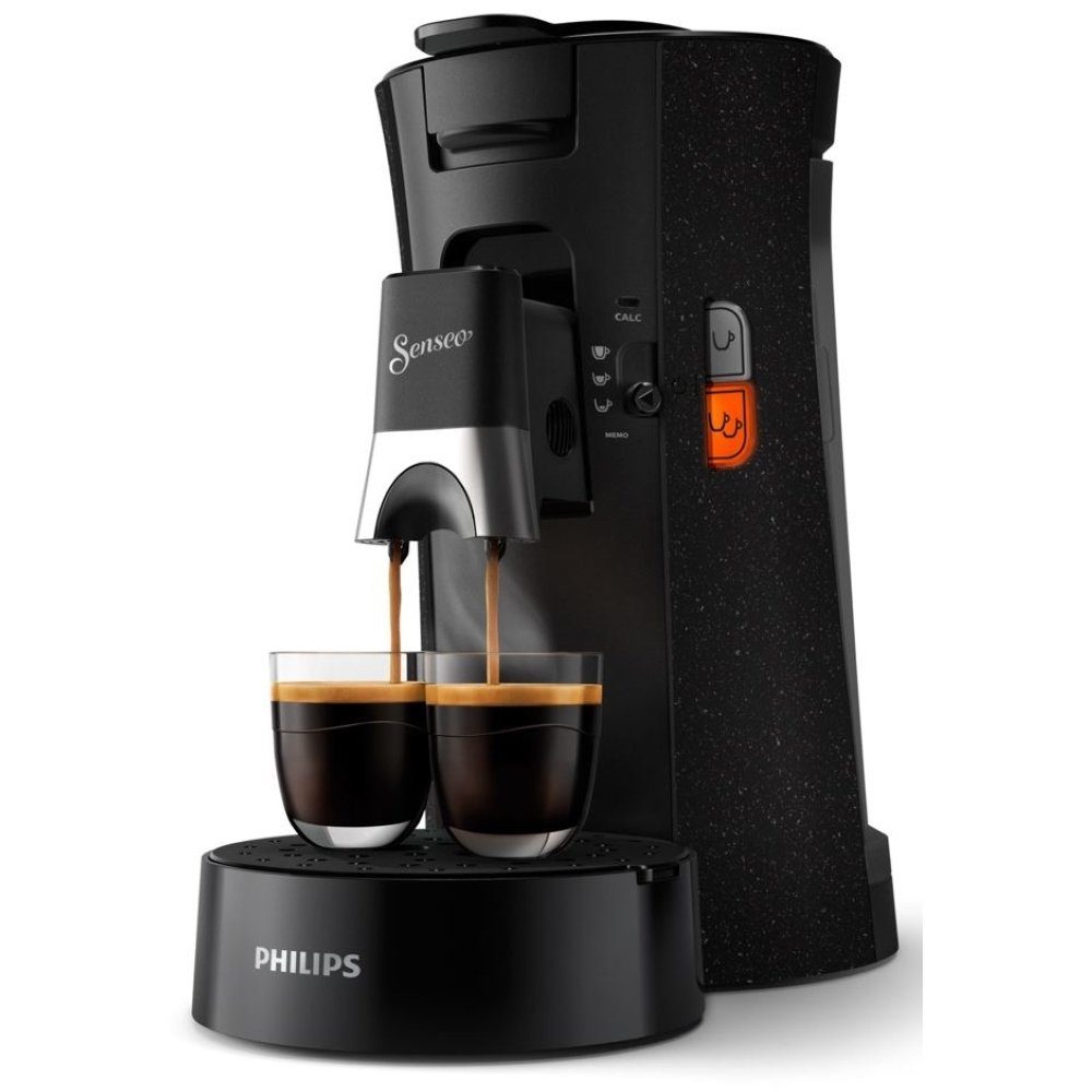 - - schwarz Senseo Kaffeepadmaschine CSA240/20 Kaffeepadmaschine ECO Select Philips
