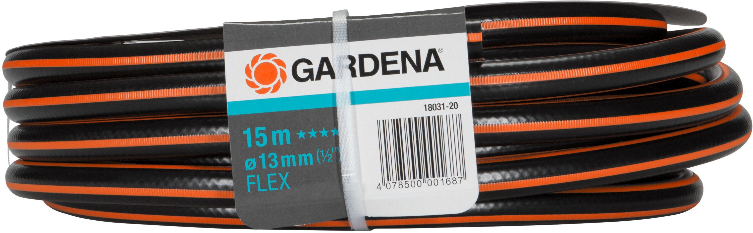 GARDENA Flexschlauch Comfort FLEX,18031-20, 13 mm (1/2), Länge: 15 m