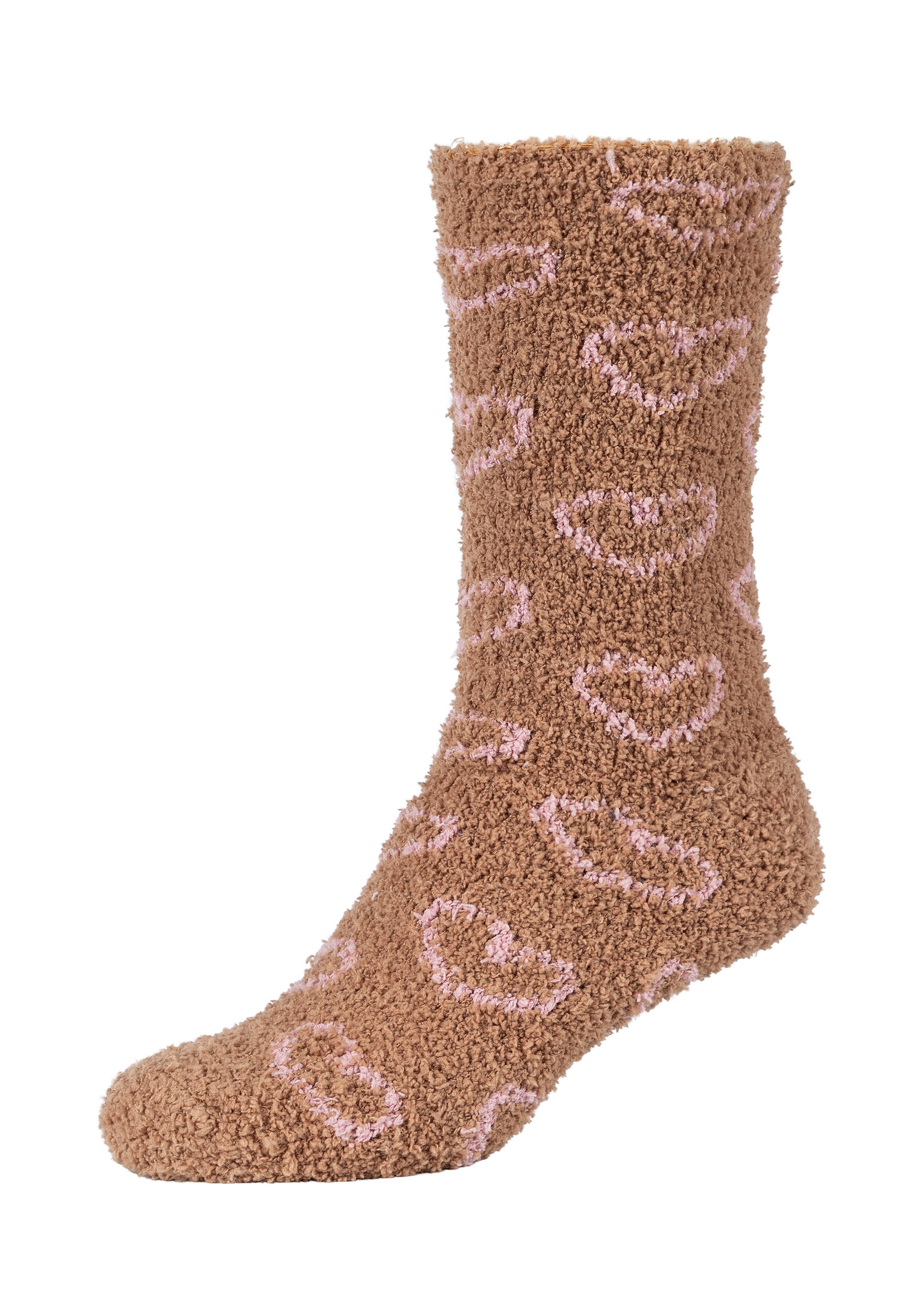 Camano Kuschelsocken warm & cozy (3-Paar) gestreift, gemustert, weich, wärmend