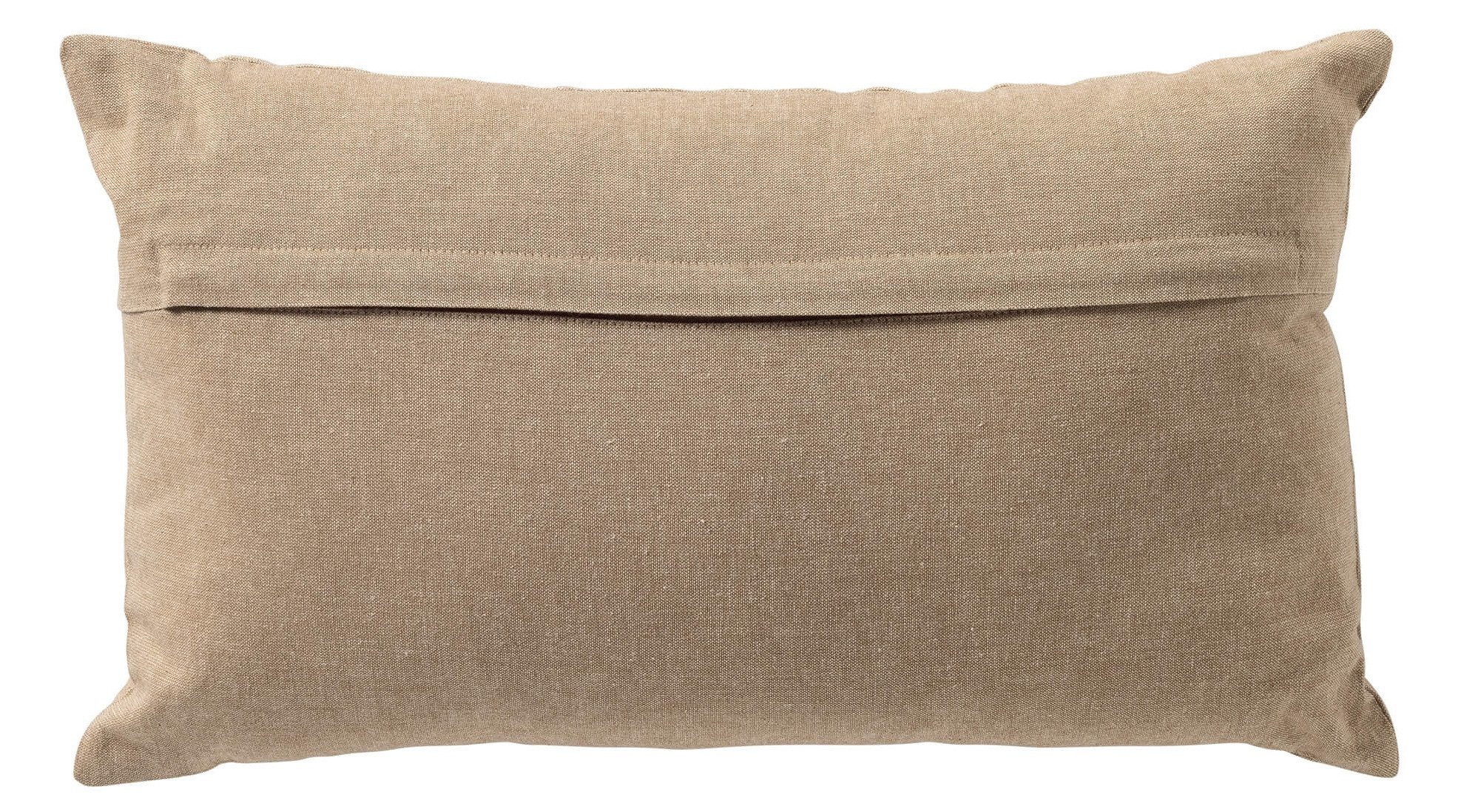 Dutch Decor Kissenhülle 'Morgan' 30 x 50 cm Irish Cream - Beige, Muschel