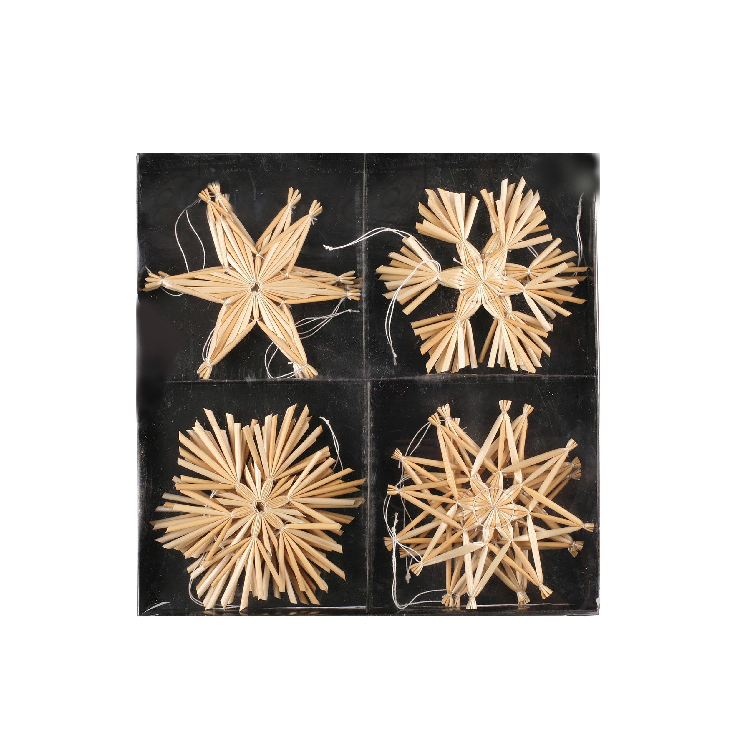 Annastore Christbaumschmuck Strohsterne zum Hängen - Strohsterne Baumschmuc günstig online kaufen