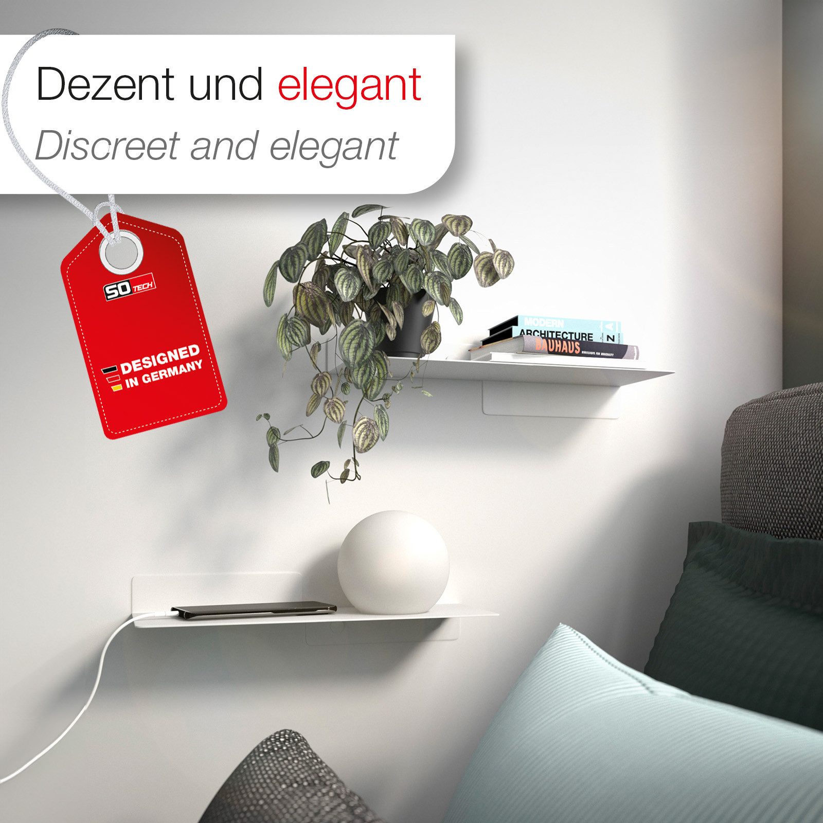 SO-TECH® Wandregal Schweberegal HOVER-I 35 x günstig online kaufen