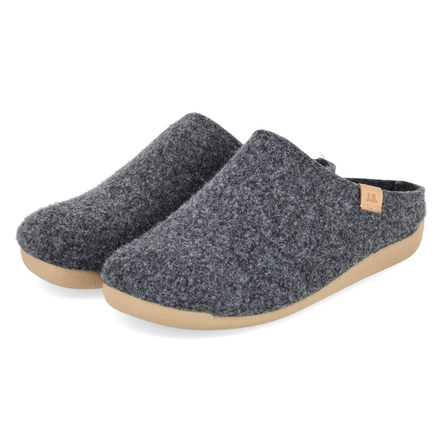 Josef Seibel Josef Seibel Pantoffeln 33702TE432/735 Herren Filz grey Pantolette