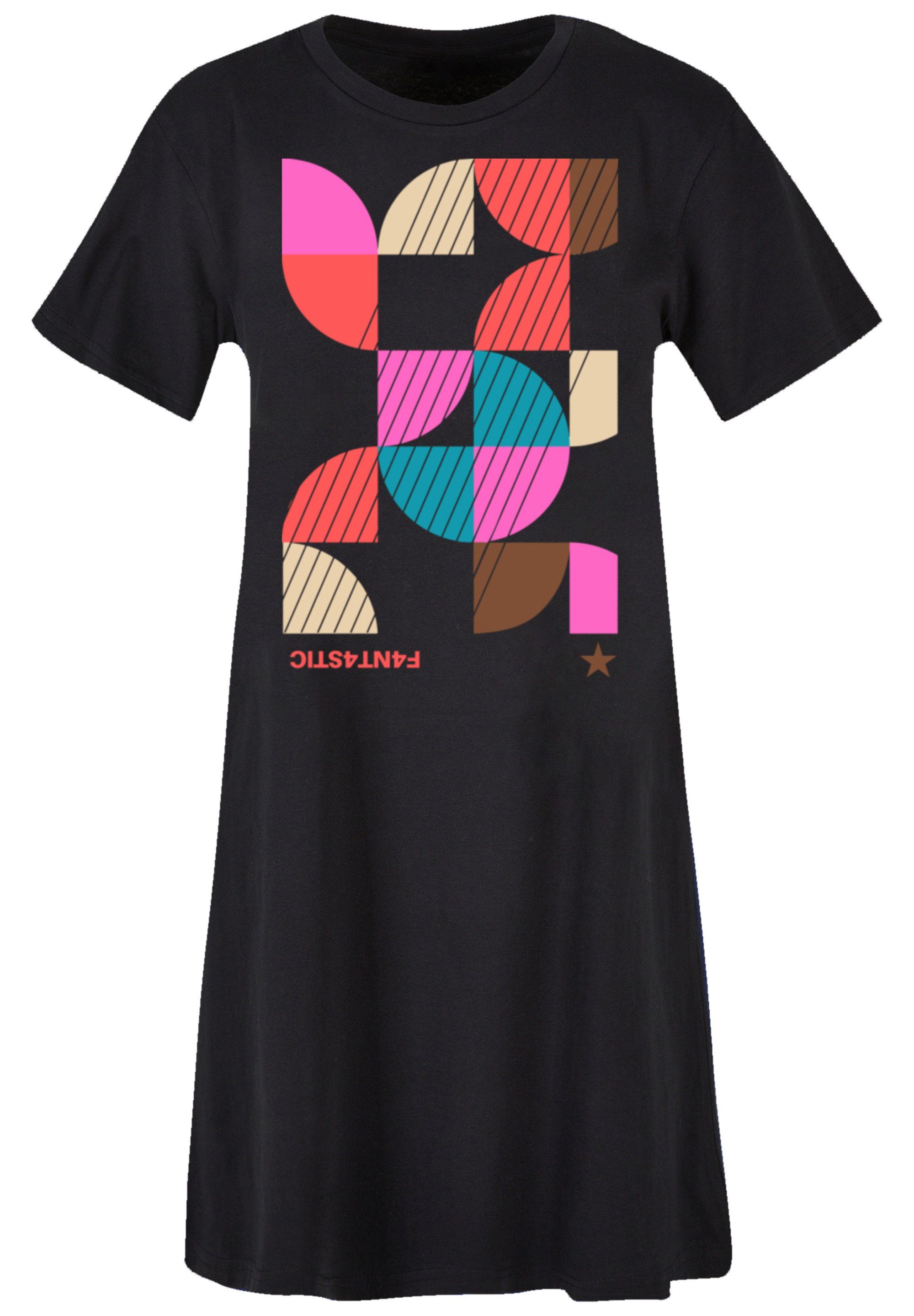 F4NT4STIC Shirtkleid Abstrakt Damen T-Shirt Kleid günstig online kaufen