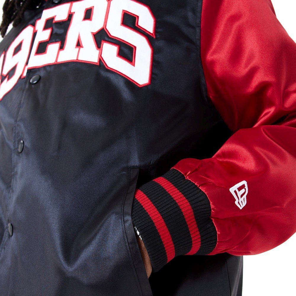 New Era Bomberjacke Varsity Satin San Francisco 49ers