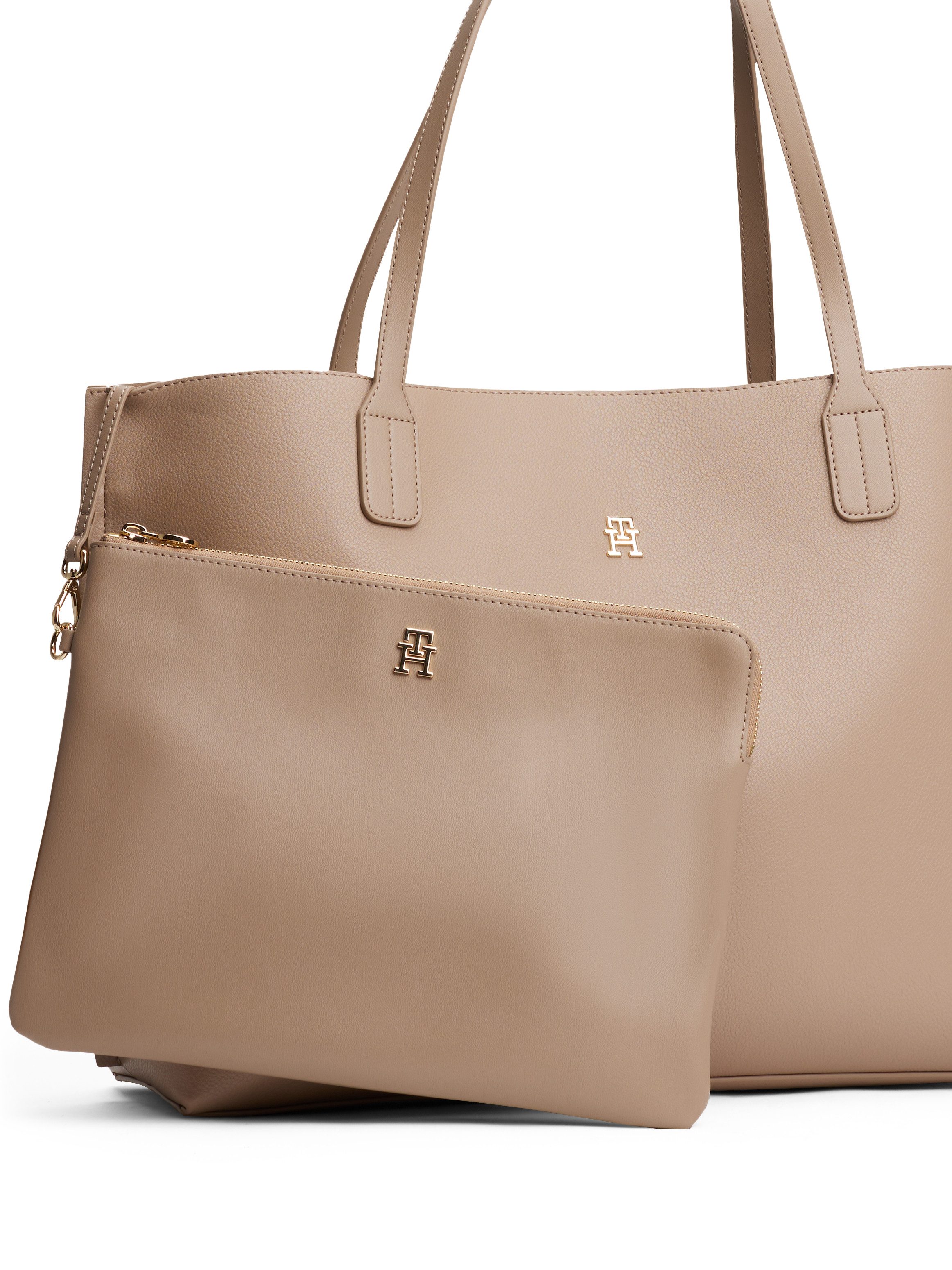 Tommy Hilfiger Tragetasche TH DISTINCT TOTE (2-tlg., Herausnembare Innentas günstig online kaufen