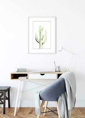 Komar Poster Saguaro Watercolor, Blätter, Pflanzen (1 St), Kinderzimmer, Schlafzimmer, Wohnzimmer