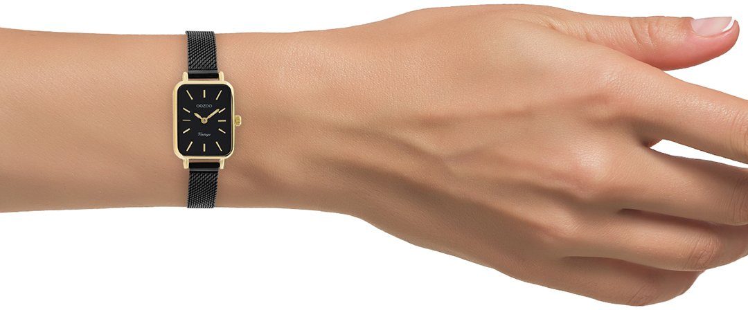 OOZOO Quarzuhr C20269, Armbanduhr, Damenuhr, Edelstahlarmband
