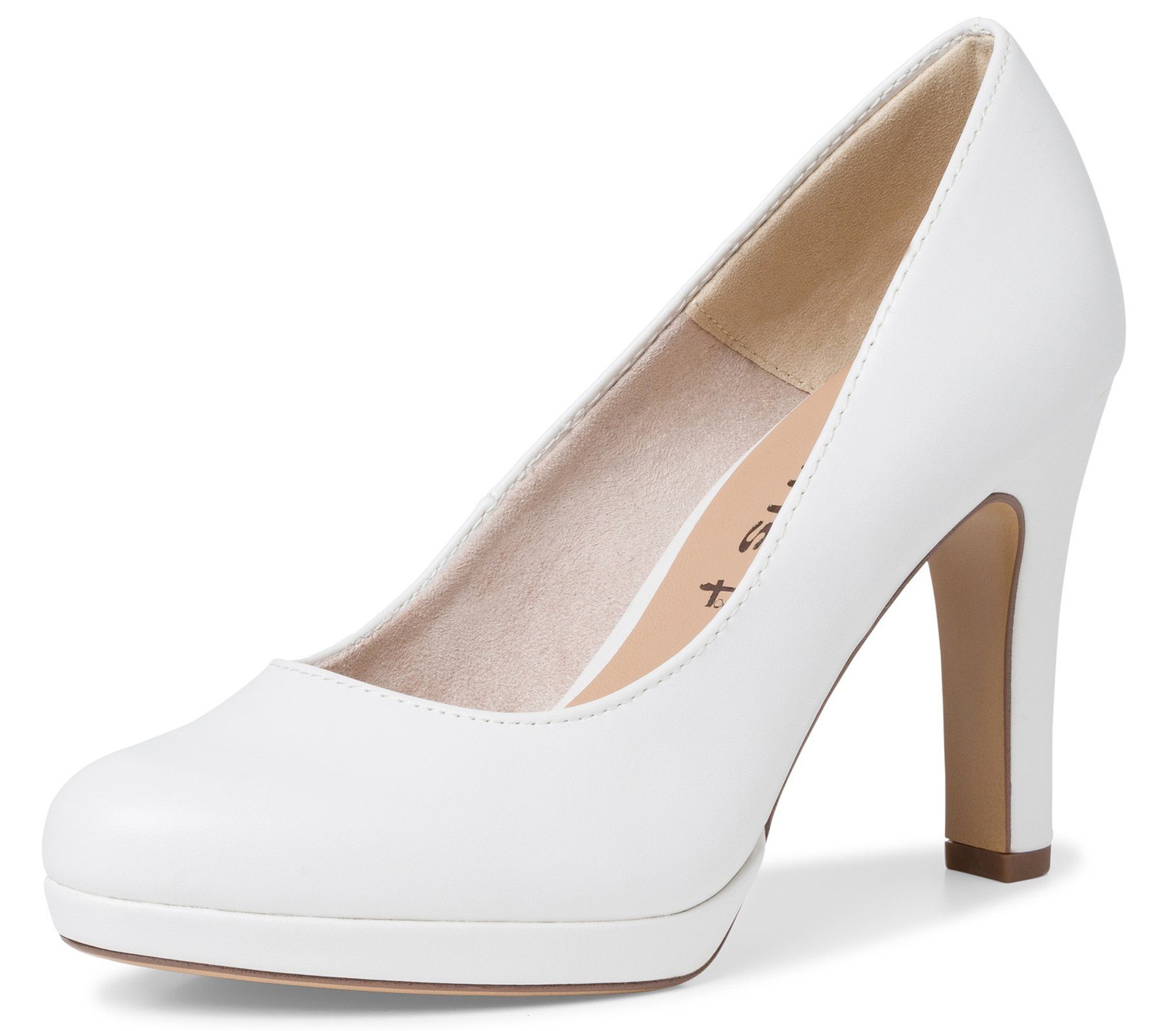 Tamaris 1-22426-20 140 White Matt Pumps
