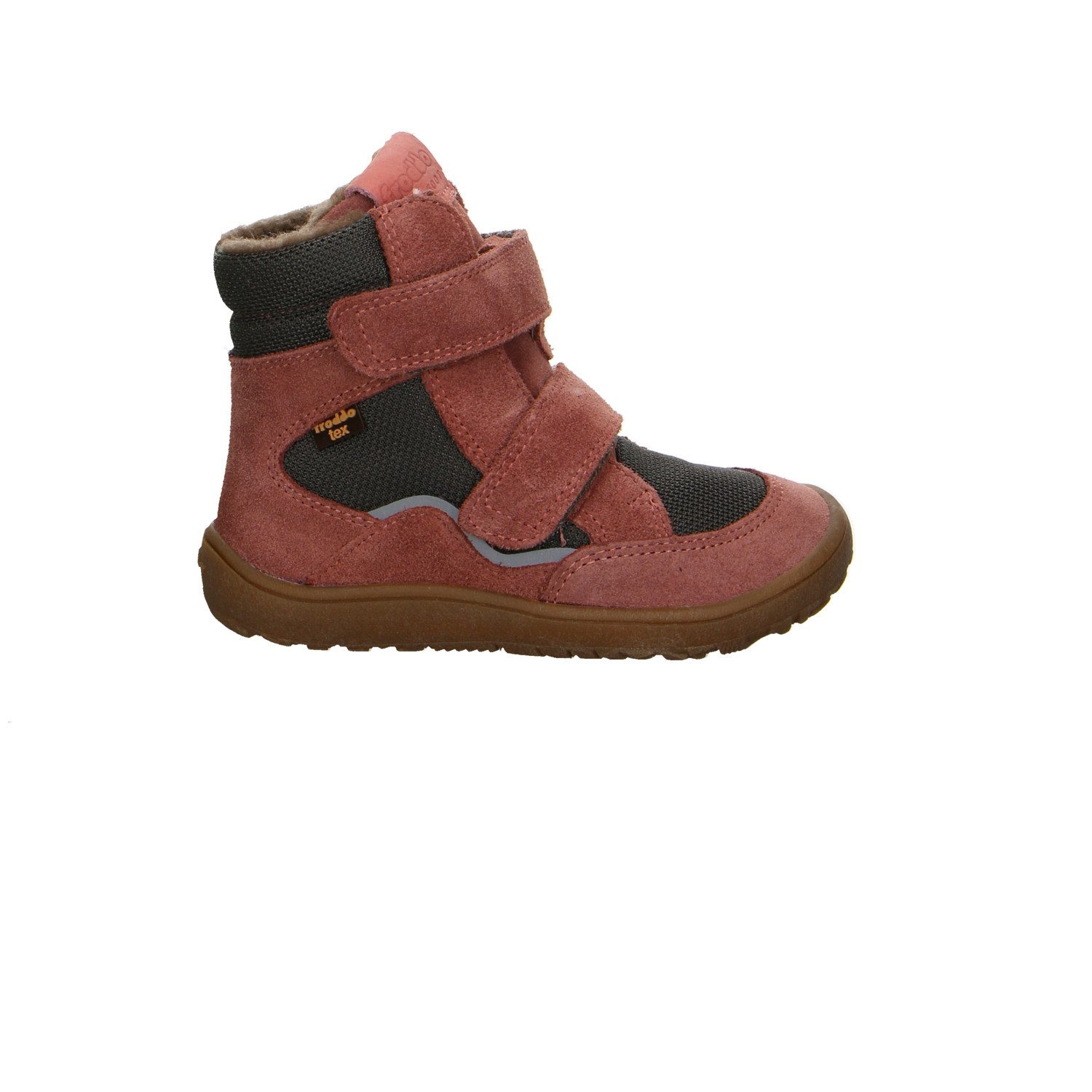 froddo® Froodo Velour Klettstiefel Winter Mädchen rot Winterstiefelette