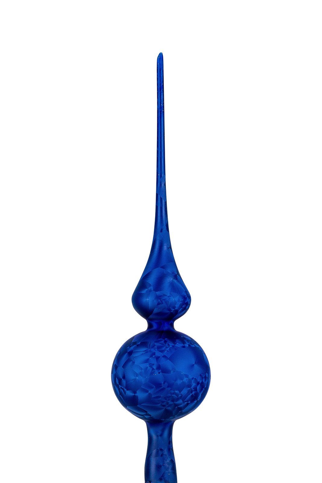 Navidacio Christbaumschmuck Blau" "Ice in Groß Weihnachtsbaumspitze 35cm Royal