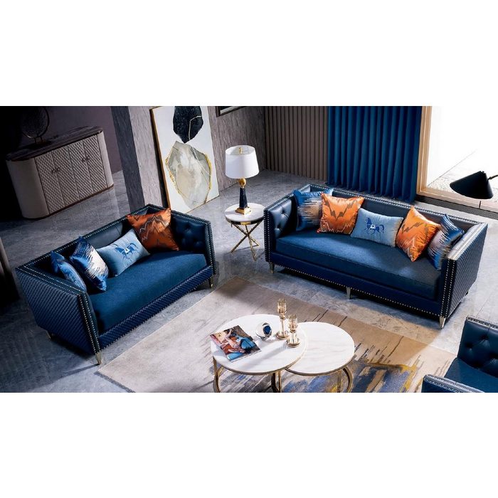 JVmoebel Sofa Sofagarnitur 3+2 Sitzer Set Design Sofa Polster luxus Sofas Made in Europe