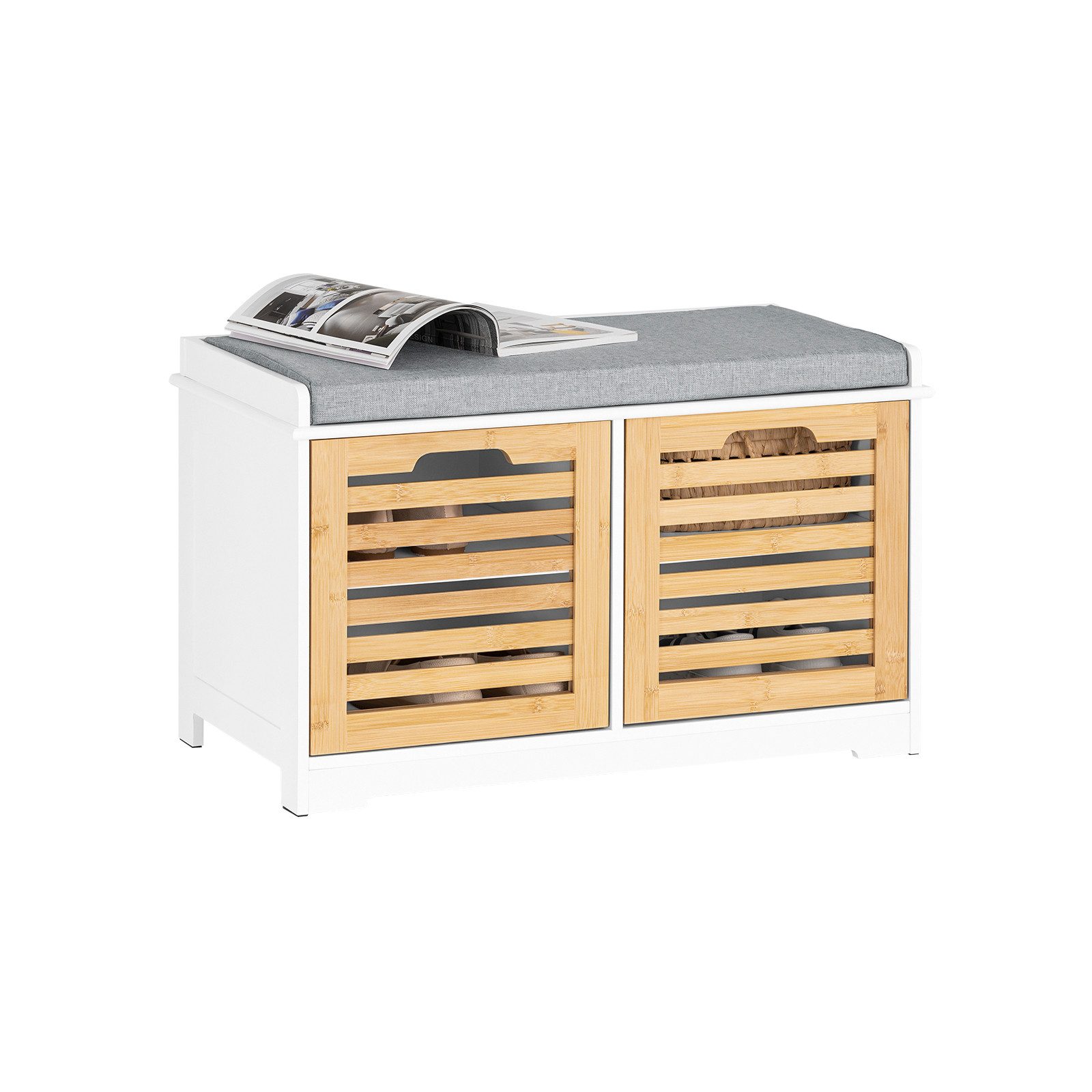 SoBuy Schuhbank FSR23-II, Sitzbank mit Stauraum Dielenbank Sitzkommode Schu günstig online kaufen