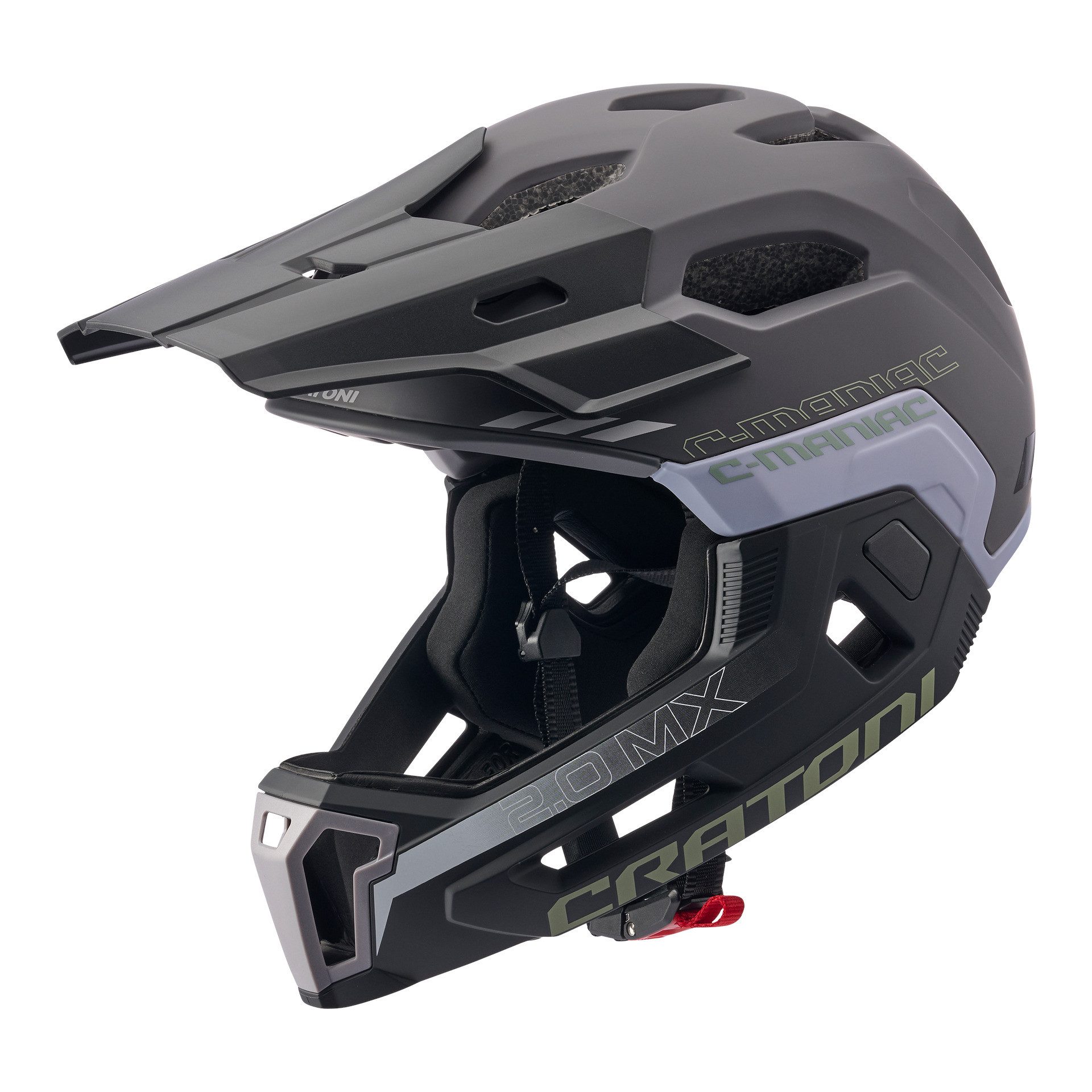 Cratoni Fahrradhelm, MTB-Fahrradhelm C-Maniac 2.0 MX