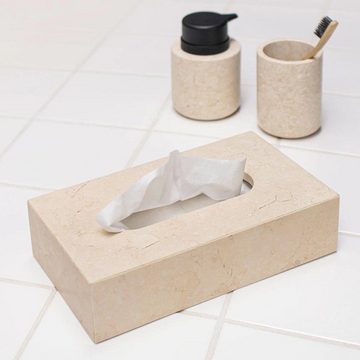 Mette Ditmer Badorganizer Taschentuchboxhülle Marble Sand