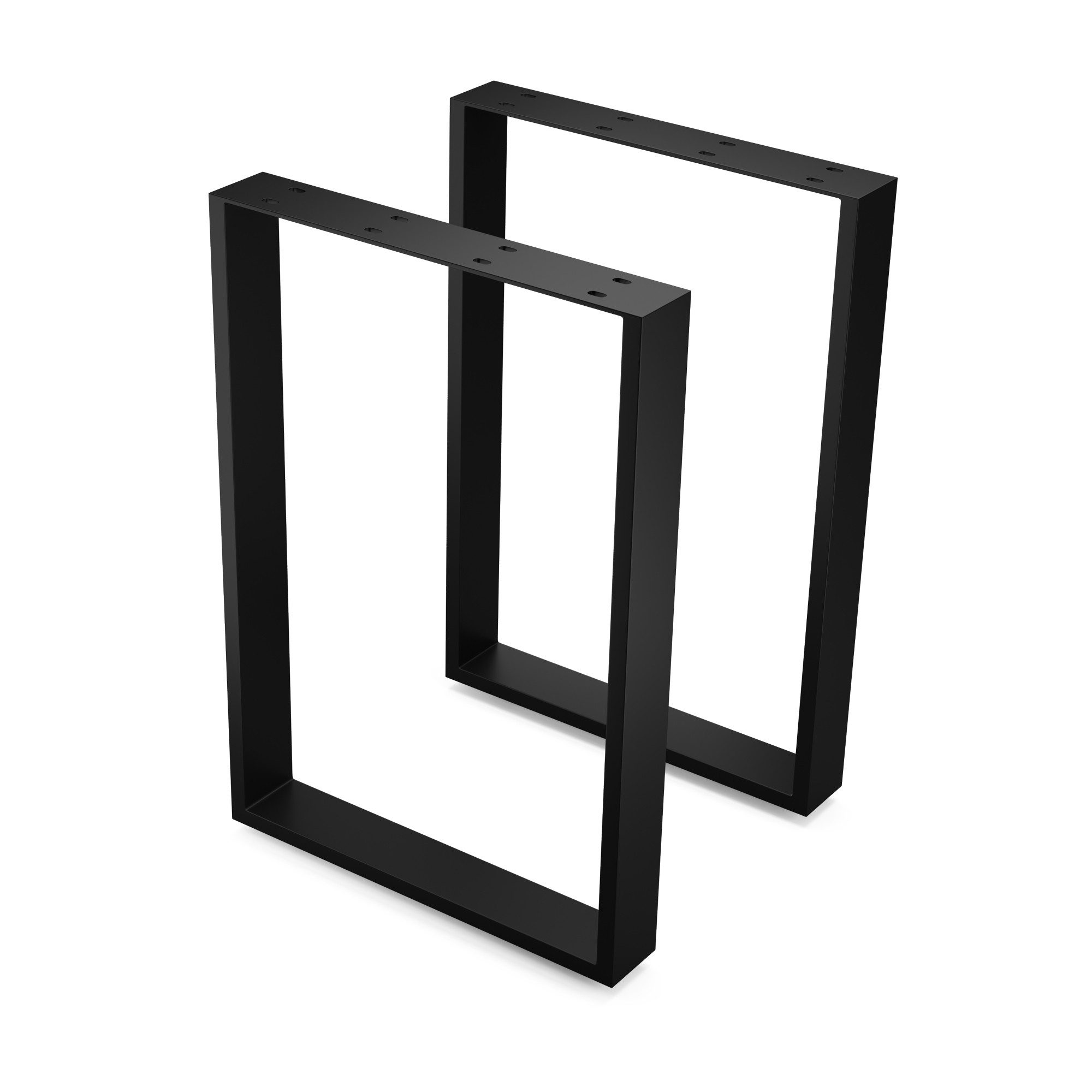 blumfeldt Tischbein Urban Fodge, U-Form Tisch beine Stahl Möbel Esszimmer