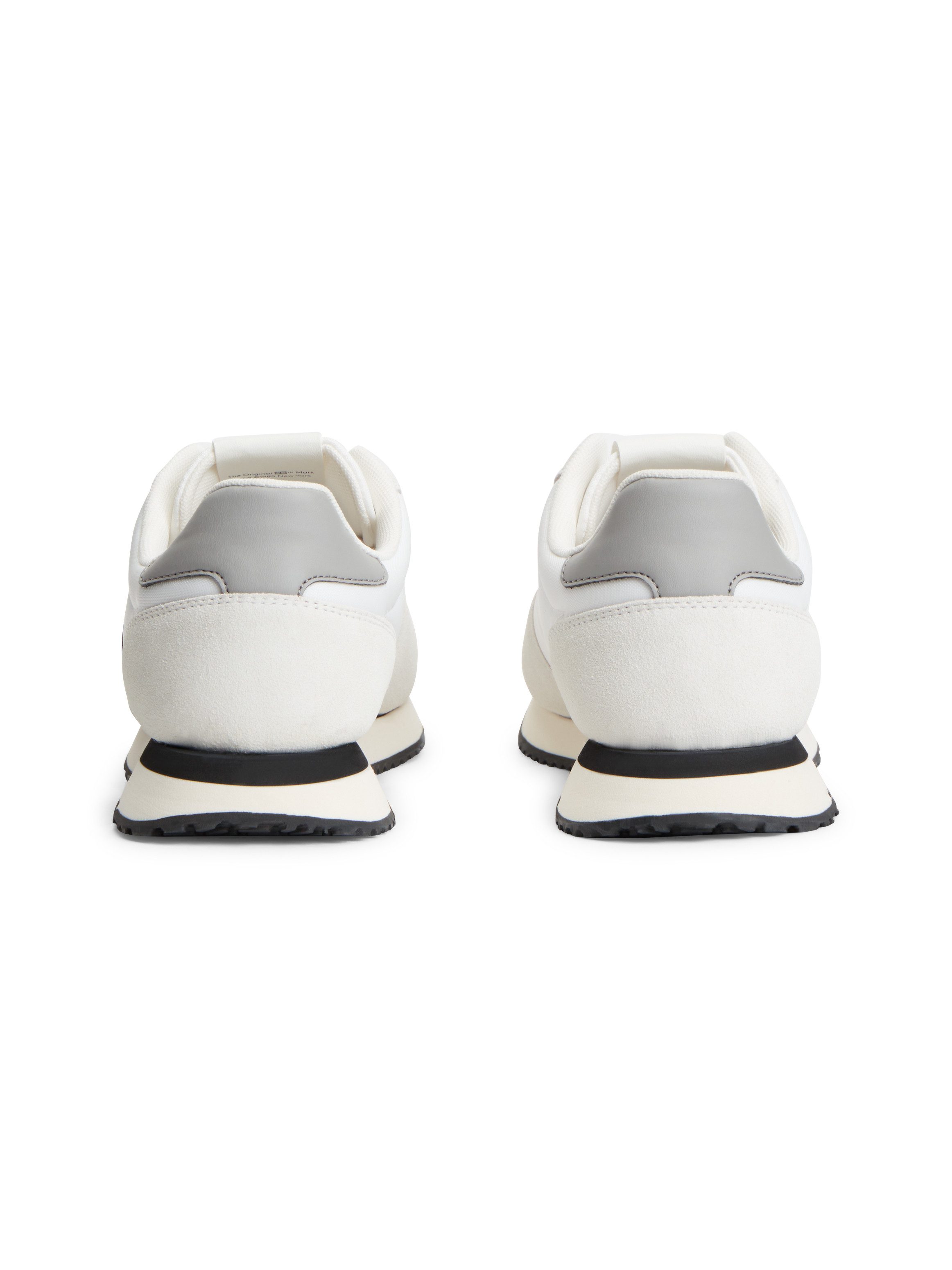 Tommy Jeans TJM EVA RUNNER MIX MATERIAL Sneaker Freizeitschuh, Schnürschuh mit Logoflaggen-Prägung an der Schuhzunge