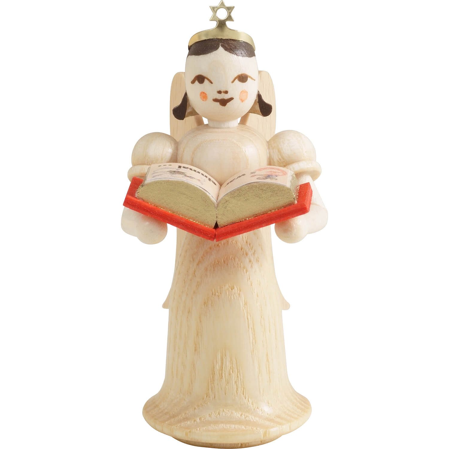 Blank Kunstgewerbe Dekofigur Langrockengel mit Märchenbuch, natur (6,6cm) von Blank Kunsthandwerk