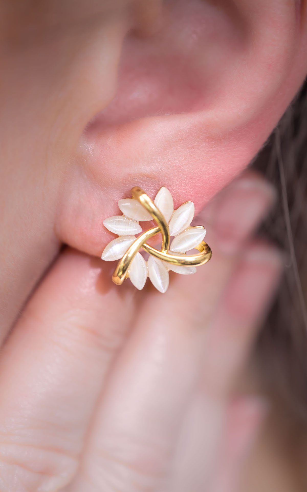 Brautkrone Paar Ohrstecker Braut Ohrringe Hochzeit günstig online kaufen