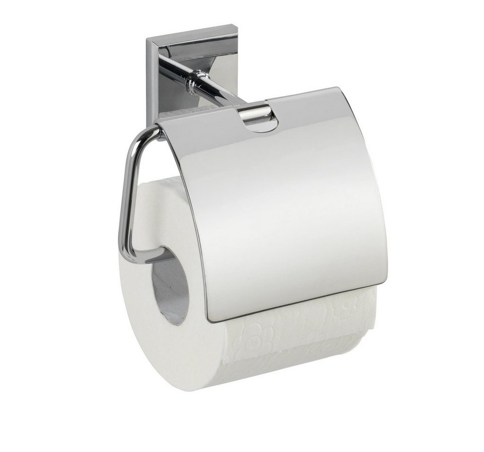 WENKO Toilettenpapierhalter, das Accessoire zeichnet sich durch ein  minimalistisches Design aus
