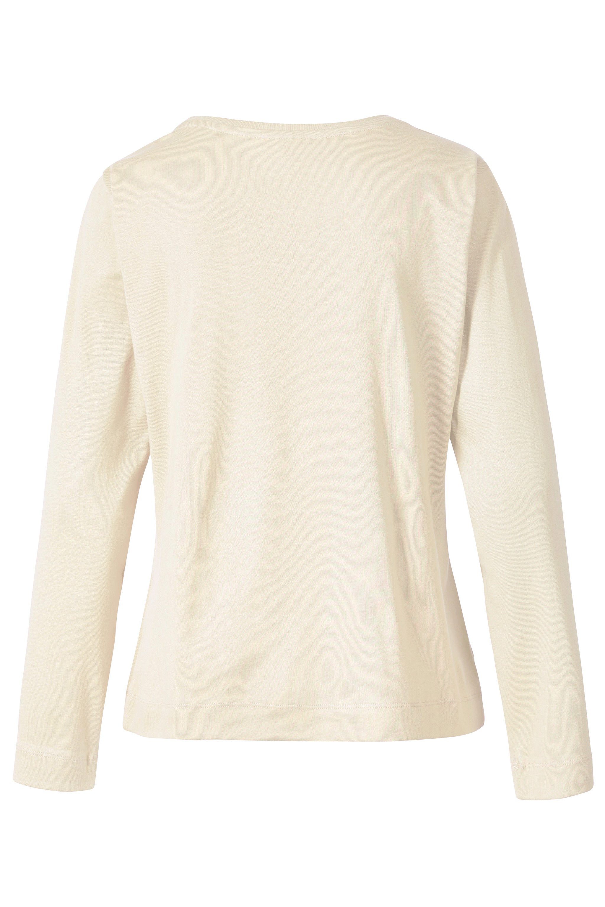 Himalaya Clothing Langarmshirt Basic Damen Shirt langarm "Alma" aus Feinrip günstig online kaufen