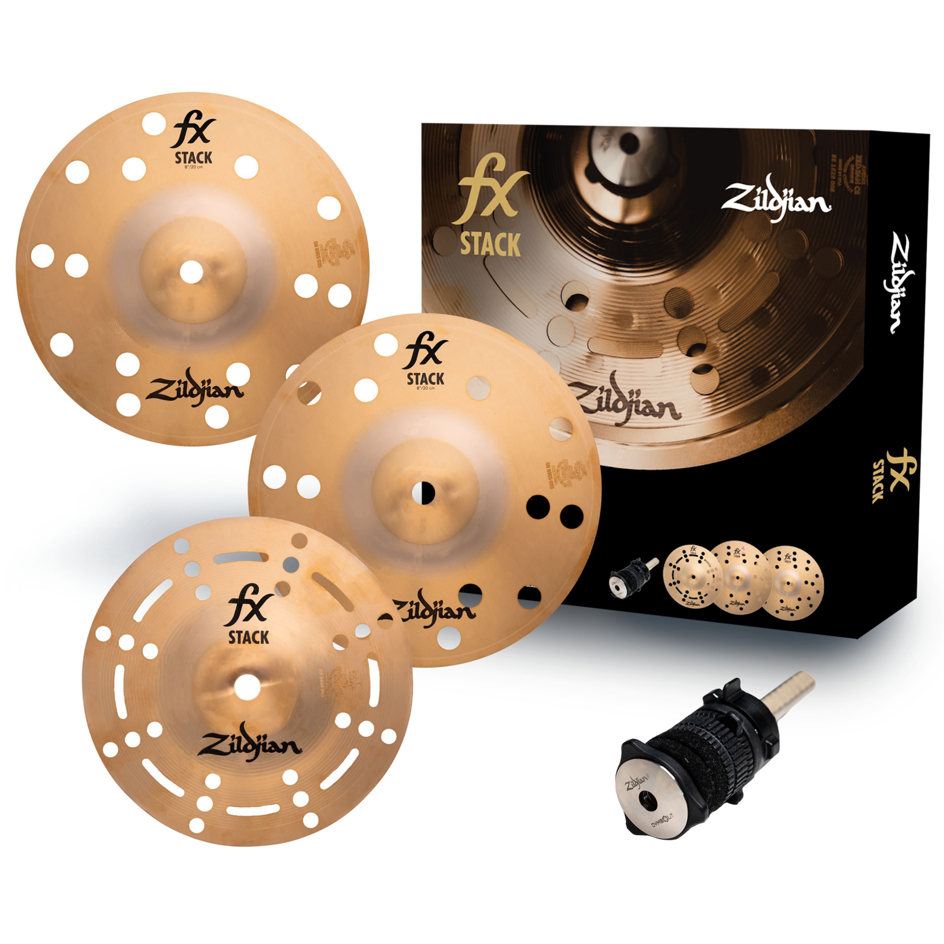Zildjian Becken, Cymbals, Effektbecken, FXSTK8 FX Stack 8" - Effekt Becken
