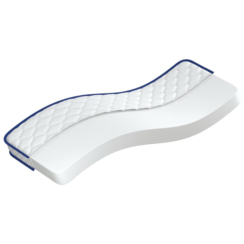 Boxspringmatratze Memory-Schaum-Matratze 70x200x17 cm Weich Weiß, vidaXL, 17 cm hoch