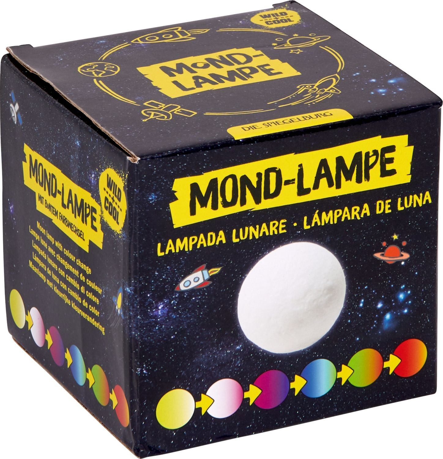Coppenrath Spiel Mond-Lampe (mit Farbwechsel) - Wild+Cool