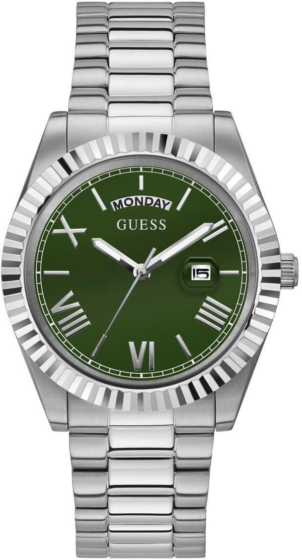 Guess Quarzuhr CONNOISSEUR GW0265G10, Armbanduhr, Herrenuhr, Datum, Wochent günstig online kaufen