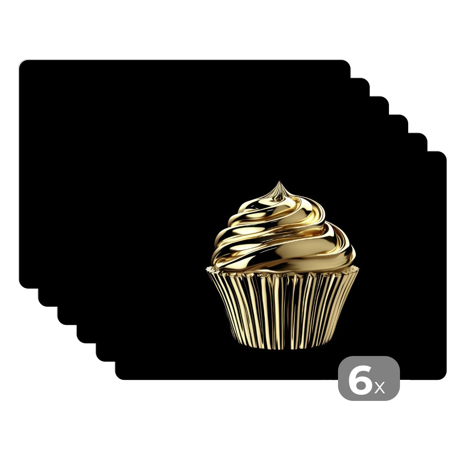 MuchoWow Platzset Cupcake - Lebensmittel - günstig online kaufen