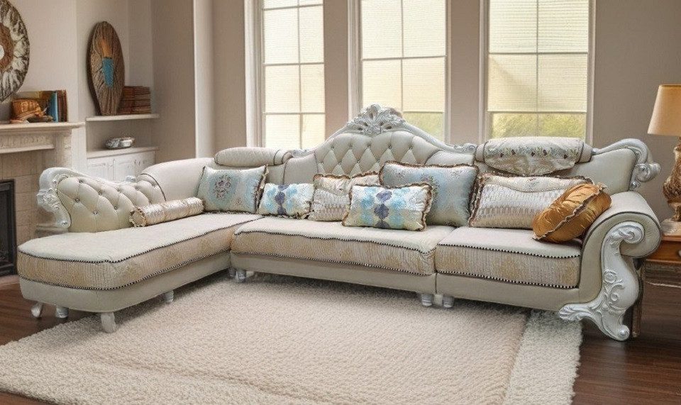 Xlmoebel Ecksofa Klassisches Ecksofa mit komfortabler Polsterung Sofort, Hergestellt in Europa