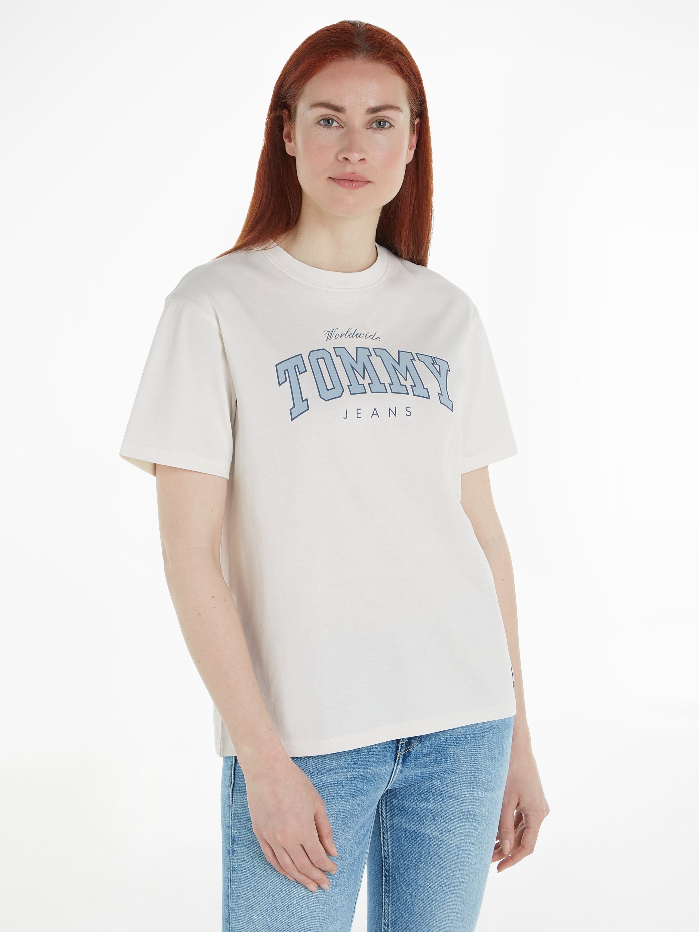 RLX Frontprint mit VARSITY Jeans TJW LUX Tommy T-Shirt TEE