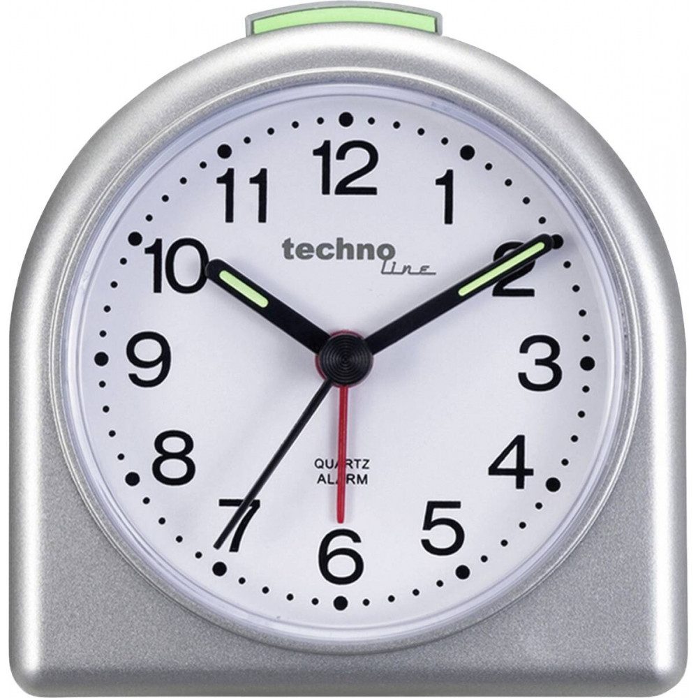 technoline Funkwecker Technoline Geneva SD Silber günstig online kaufen
