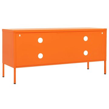 furnicato TV-Schrank Orange 105x35x50 cm Stahl