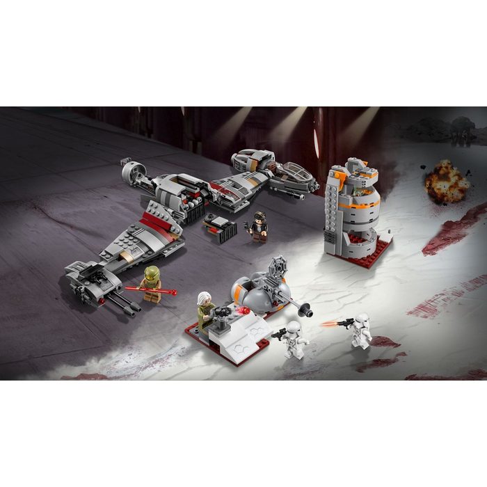 LEGO® Konstruktionsspielsteine LEGO® Star Wars™ - Defense of Crait™ (Set 746 St)