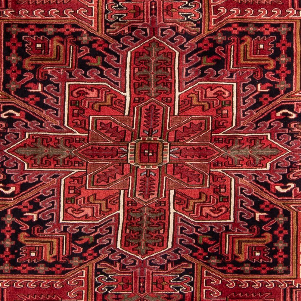 Orientteppich Perser - - rechteckig, Einzelstück Handgeknüpft, x cm mit dunkelrot, morgenland, Zertifikat Wohnzimmer, 338 Höhe: Nomadic mm, 245 10 