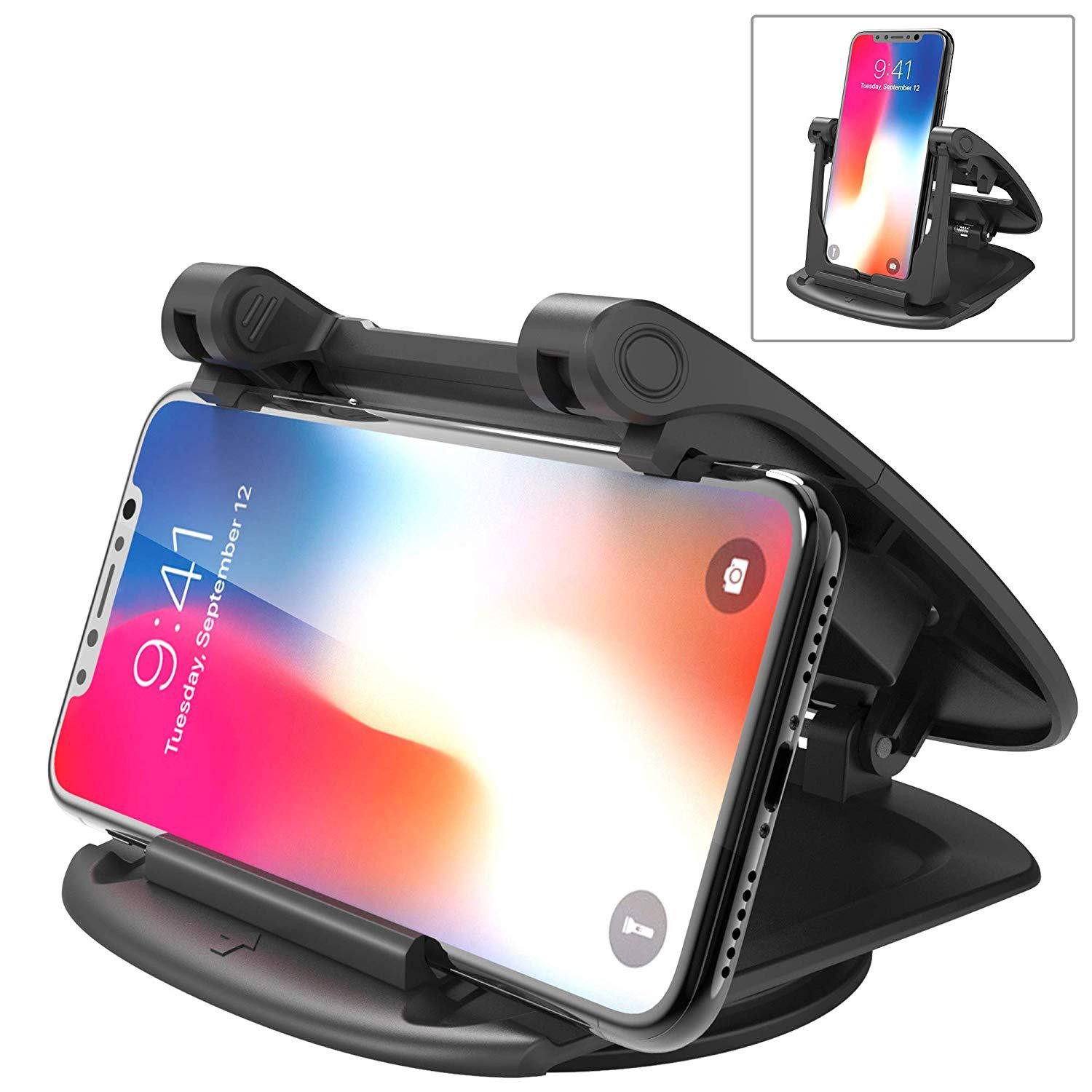 Smartphone-Halterung 360° drehbar, stabil AR-Navigation Handyhalter Auto Handyhalterung