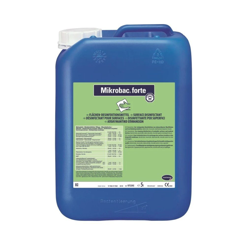PAUL HARTMANN AG Desinfektionsmittelspender Hartmann Mikrobac® forte - 5 Liter