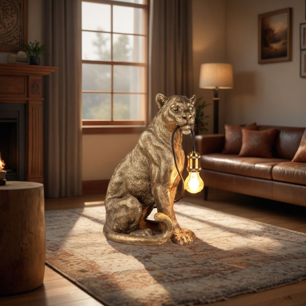 formano Stehlampe Leopard Stehlampe 51 cm günstig online kaufen