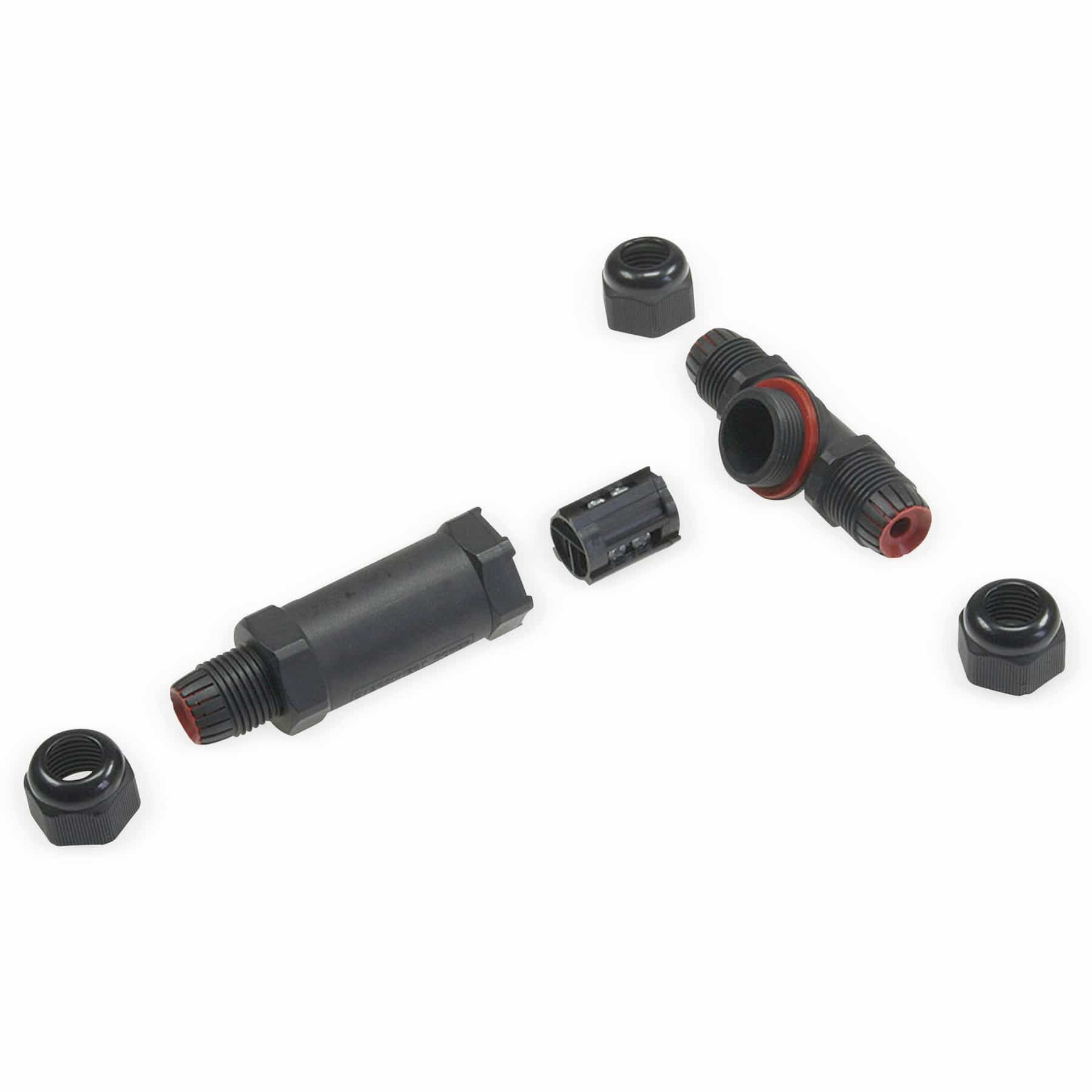 Thumbnail - ChiliTec Verbindungsklemme CHILITEC Kabel T-Verbinder, 3polig, IP68, 230V~