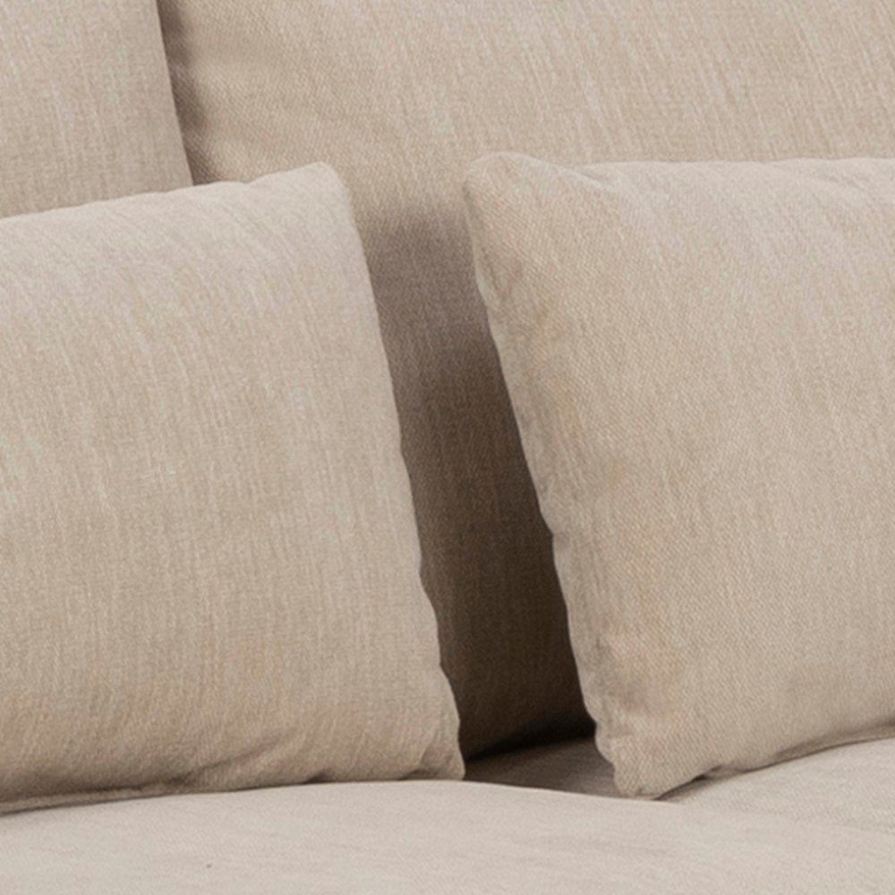 ebuy24 .//Creme//Rechtsgewendet Ecksofa Marstrand Ecksofa