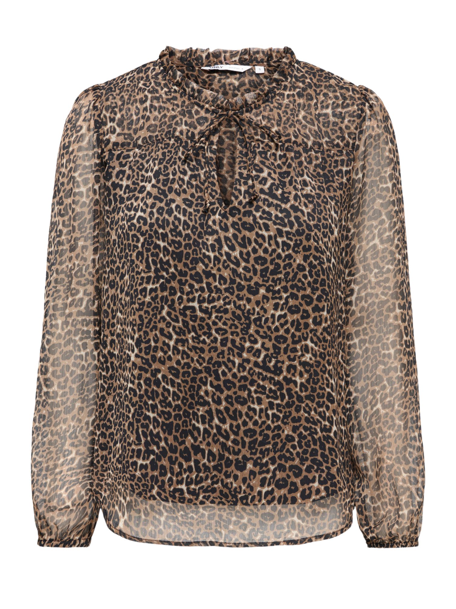 ONLY Hemdbluse 2026 5_FALL2 bunt,Casual,Polyester,Allover-Print,V-Ausschnitt,Lang,Regular Fit