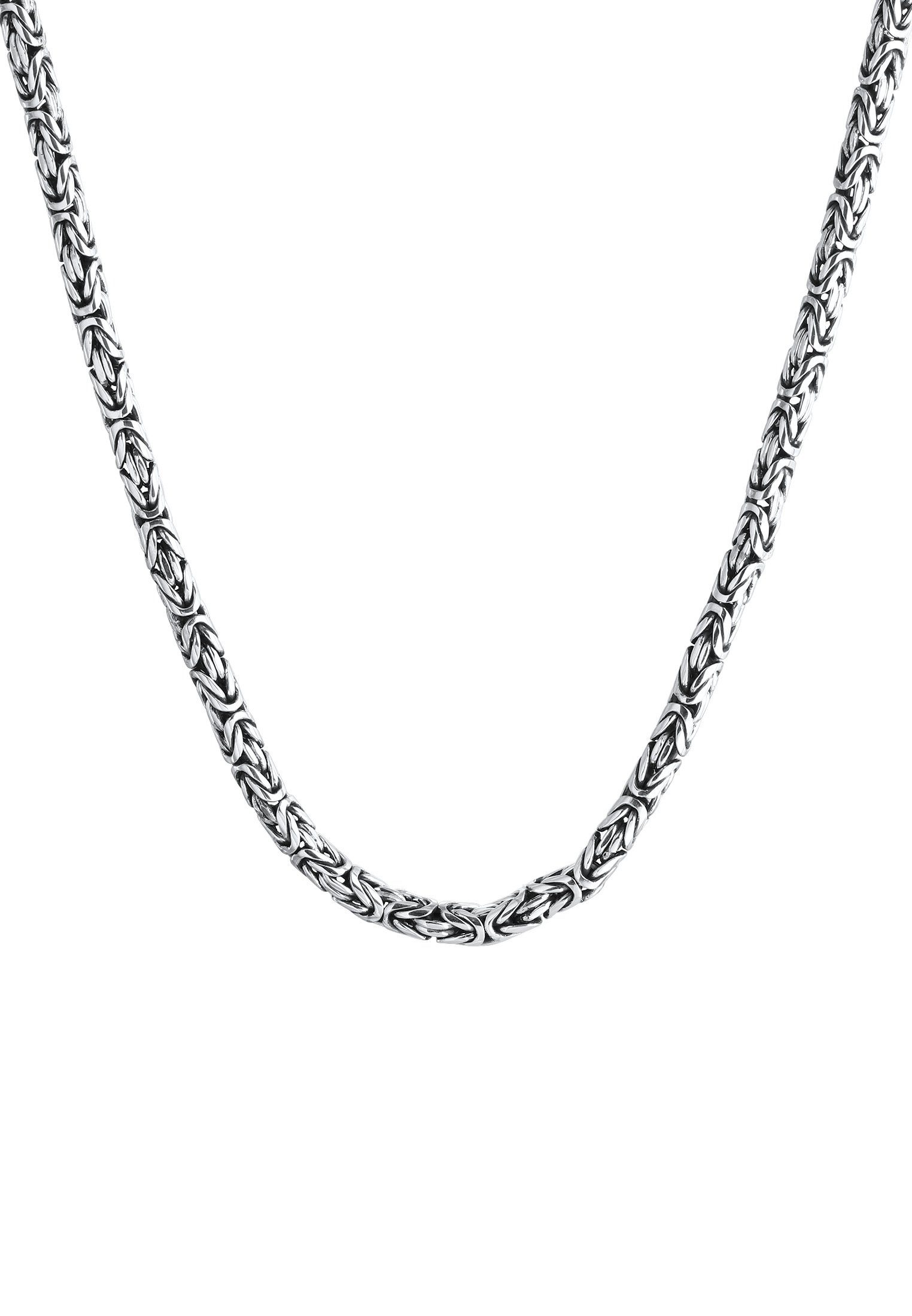 Kuzzoi Silberkette Herren Glieder Königskette Oxidiert 925 Silber günstig online kaufen