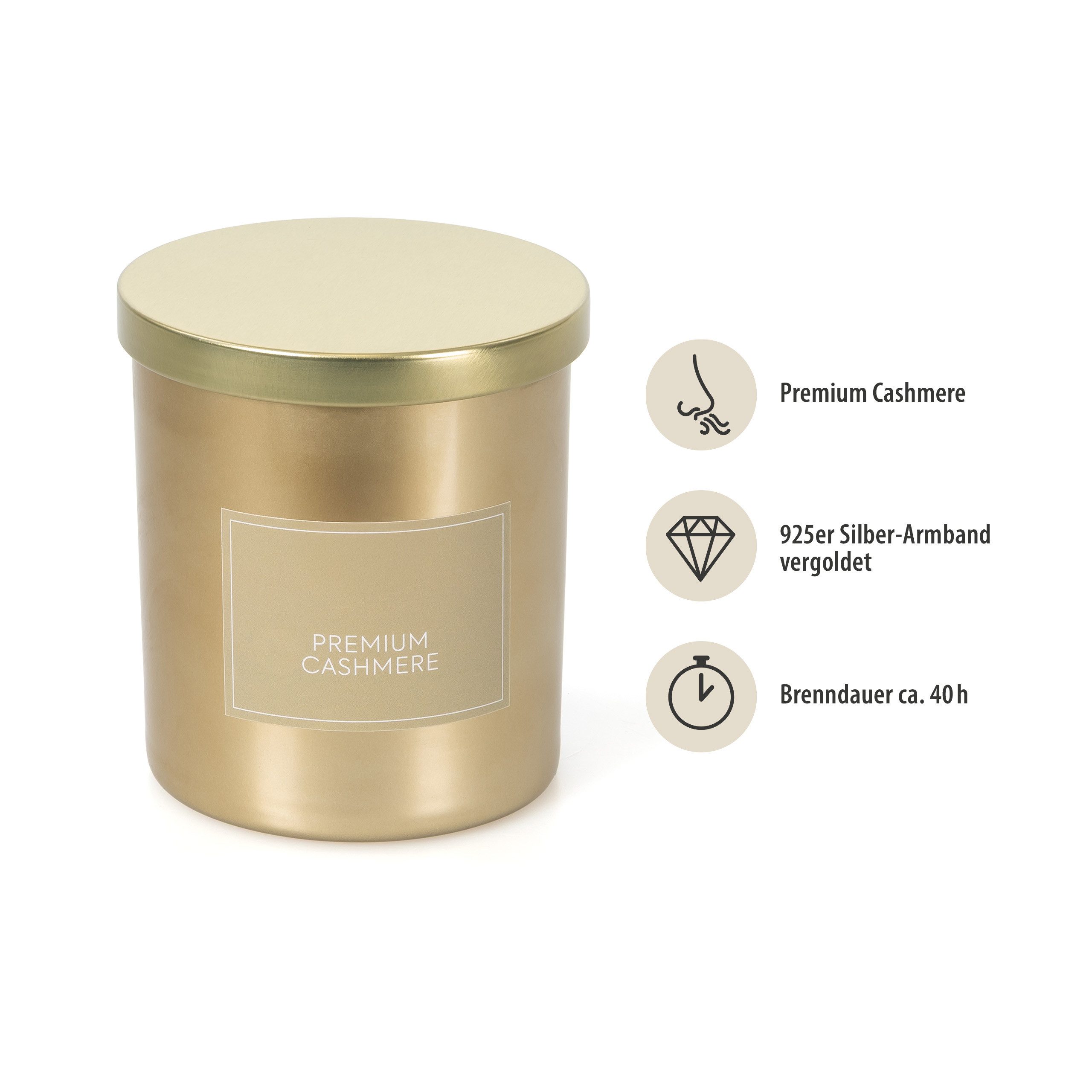 kamelshopping Duftkerze Duftkerze mit Schmuck-Geschenk im schönen Glas, bis günstig online kaufen