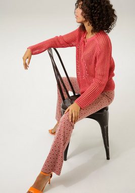 Aniston CASUAL Strickpullover im coolem Lochstrick-Muster - NEUE KOLLEKTION