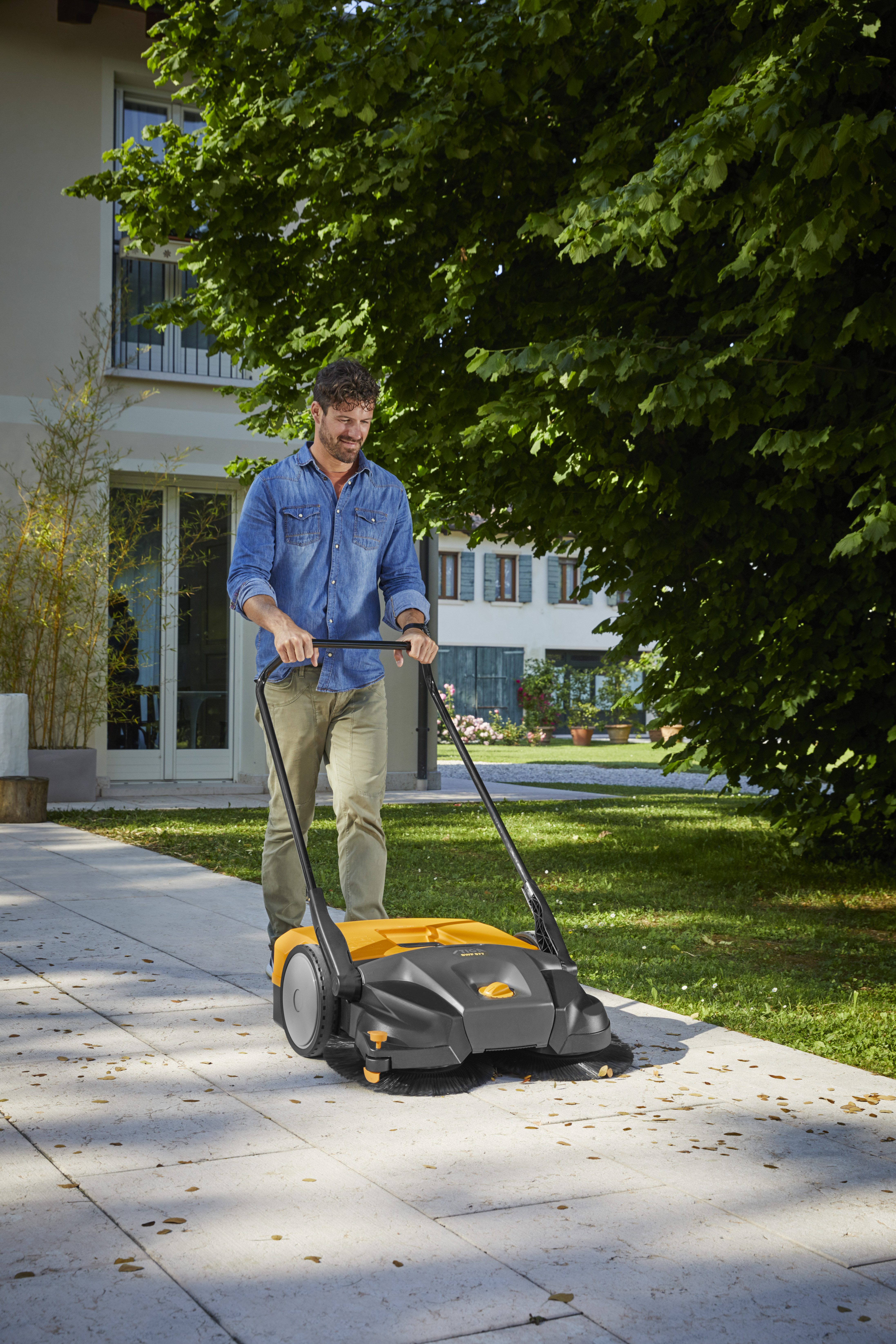 STIGA GARDEN Handkehrmaschine SWP 577, 77 cm Arbeitsbreite