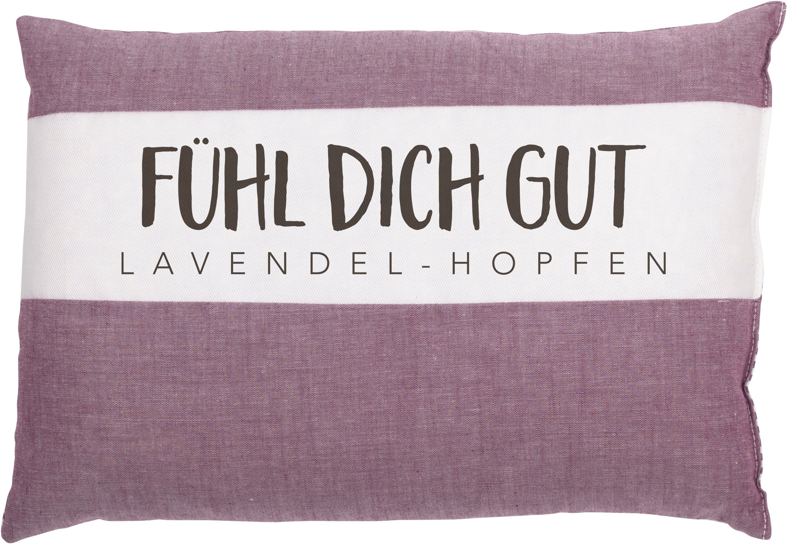 herbalind Kräuterkissen Fühl dich gut Lavendel-Hopfenkissen 5021, 1-tlg.