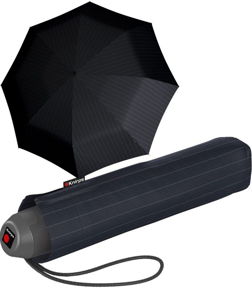 Knirps® Taschenregenschirm stabiler, manueller Geschenkverpackung Schirm mit eleganter Öffnung, leichter mit