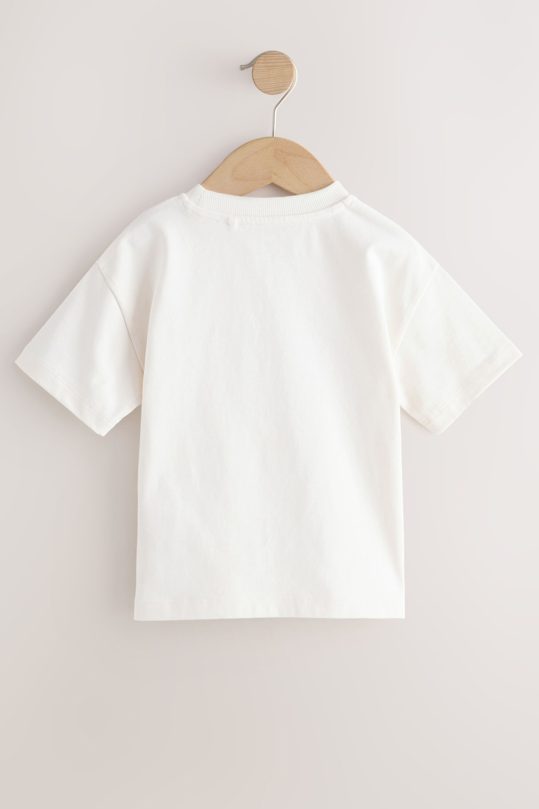 Next T-Shirt T-Shirt mit Grafik und kurzen Ärmeln, 5er-Pack (5-tlg)